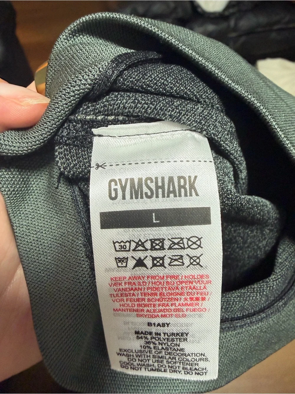 Gymshark Women’s Black Ombre Bike Shorts